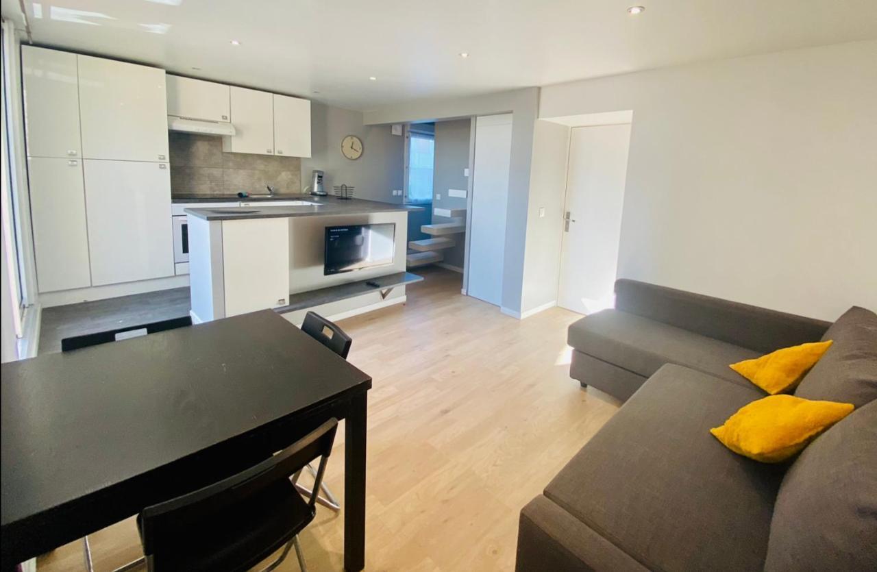 Beau T3 en duplex terrasse et parking bien placé Appartement Toulouse Buitenkant foto